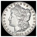 1896-O Silver Morgan Dollar CLOSE UNC