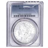 1902-O Morgan Silver Dollar PCGS MS63