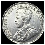 1920 Newfoundland Silver 20 Cents CLOSELY UNCIRCUL