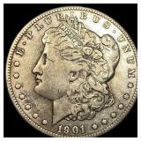 1901-S Silver Morgan Dollar NEARLY UNCIRCULATED