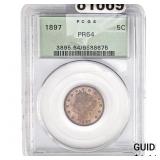 1897 Liberty Victory Nickel PCGS PR64