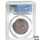 1839 Saxony Bronze Medal PCGS MS63