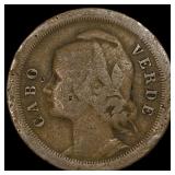 1936 Portuguese Cape Verde LIGHTLY CIRCULATED