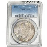 1886 Morgan Silver Dollar PCGS MS64