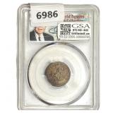 1863 NY Token PCGS MS65 BN