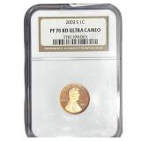 2003-S Lincoln Memorial Cent NGC PF70 RD Ultra Cam