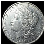 1878 Silver Morgan Dollar CHOICE AU
