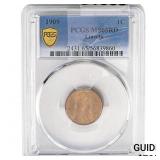 1909 Wheat Cent PCGS MS65 RD