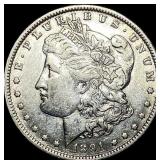 1891-O Morgan Silver Dollar CHOICE AU