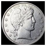 1903 Barber Half Dollar CHOICE AU