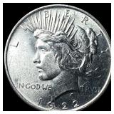 1922 Silver Peace Dollar CHOICE BU