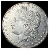 1890-CC Silver Morgan Dollar CLOSELY UNCIRCULATED