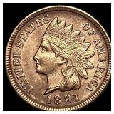 1891 Indian Head Cent UNCIRCULATED
