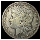 1900-S Silver Morgan Dollar ABOUT UNCIRCULATED