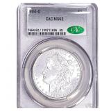 1904-O Morgan Silver Dollar CAC MS62