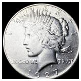 1927 Silver Peace Dollar UNCIRCULATED
