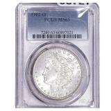 1902-O Morgan Silver Dollar PCGS MS63