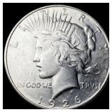 1926-D Silver Peace Dollar CLOSELY UNCIRCULATED