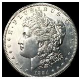 1884-S Morgan Silver Dollar