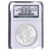 1885-O Morgan Silver Dollar NGC BU Binion Coll.