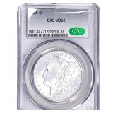 1904-O Morgan Silver Dollar CAC MS62