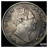 1835 British India Silver 1 Rupee CLOSELY UNCIRCUL