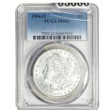 1904-O Morgan Silver Dollar PCGS MS63