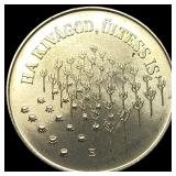 1984 Hungary Zinc 100 Forint GEM BU