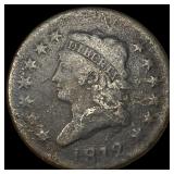 1812 Classic Head Large Cent NICELY CIRCULATED