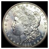 1881-S Silver Morgan Dollar CHOICE AU