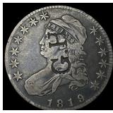 1819 Capped Bust Silver Half Dollar HIGH GRADE