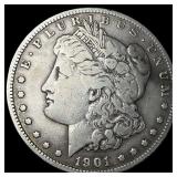 1901-S Silver Morgan Dollar ABOUT UNCIRCULATED