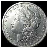 1896-O Silver Morgan Dollar NEARLY UNCIRCULATED