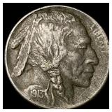 1913-S Buffalo Nickel Type 1 CLOSELY UNCIRCULATED