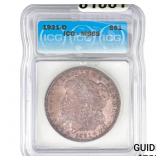 1921-D Morgan Silver Dollar ICG MS65