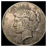 1926-S Silver Peace Dollar CLOSELY UNCIRCULATED