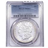 1902-O Morgan Silver Dollar PCGS MS63