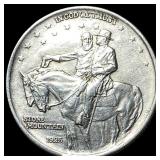 1925 Silver Stone Mountain Half Dollar UNCIRCULATE