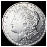1921-S Silver Morgan Dollar CHOICE AU