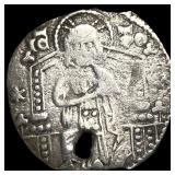 Venice 1382-1400 AD Silver Grosso ABOUT UNCIRCULA