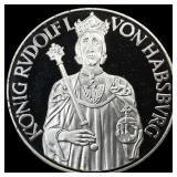 1991 Austria Silver Proof 100 Schillings GEM PROOF