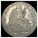 1861-S Silver Half Dollar NICELY CIRCULATED