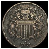 1864 Copper 2 Cents UNCIRCULATED
