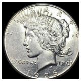 1926 Silver Peace Dollar CHOICE AU
