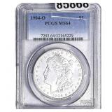 1904-O Morgan Silver Dollar PCGS MS64