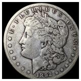 1892-CC Silver Morgan Dollar HIGH GRADE