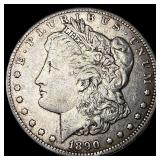 1890-CC Silver Morgan Dollar NEARLY UNCIRCULATED