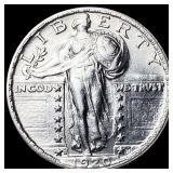 1920 Standing Liberty Silver Quarter CHOICE BU
