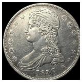 1837 Capped Bust Half Dollar CHOICE AU