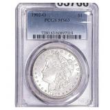 1902-O Morgan Silver Dollar PCGS MS63